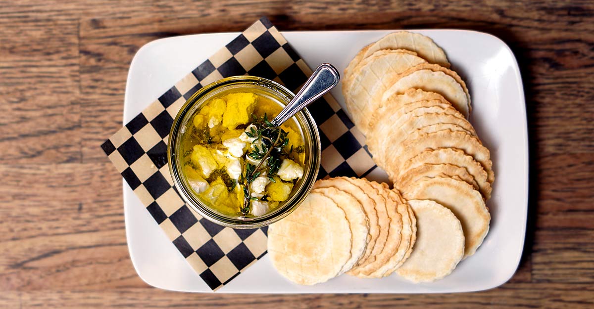 Camp 4's Marinated Feta