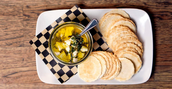 Camp 4's Marinated Feta