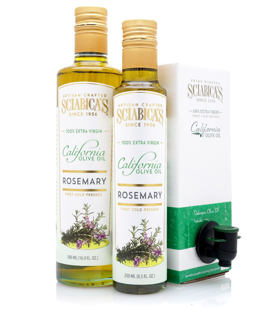 Rosemary Infused Extra Virgin Olive Oil Bulk 1 Gallon / 3.8 Liters / 128oz  Food Service 