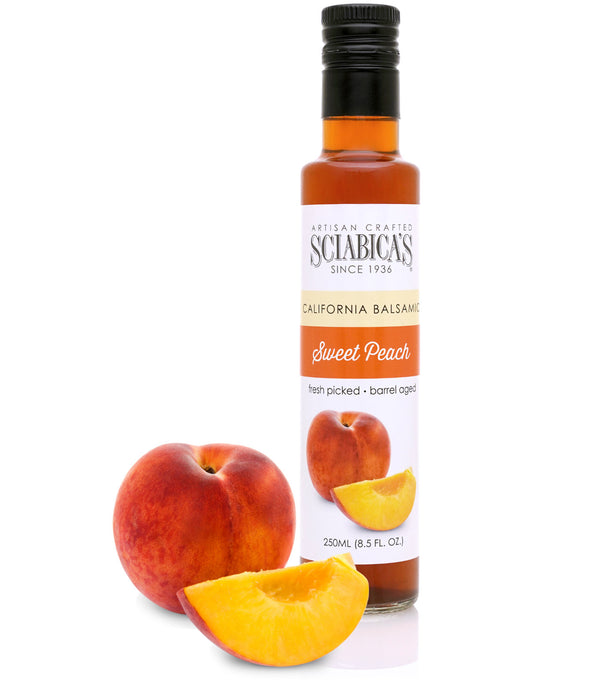 Sweet-Peach Balsamic Vinegar