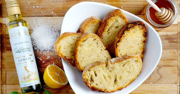 Butterless Garlic Bread