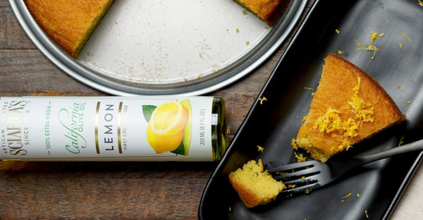 Lemon Olive Oil Keto Cake