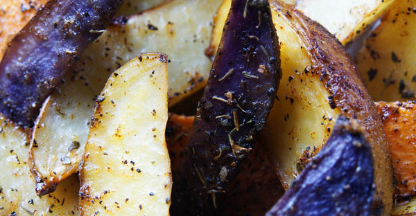 Oven Fried Potato Wedges